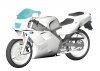 Hasegawa 21517-BK17 Yamaha TZR250 (3MA) (1989) 1/12